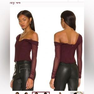 Bailey 44 off shoulder Faith Top